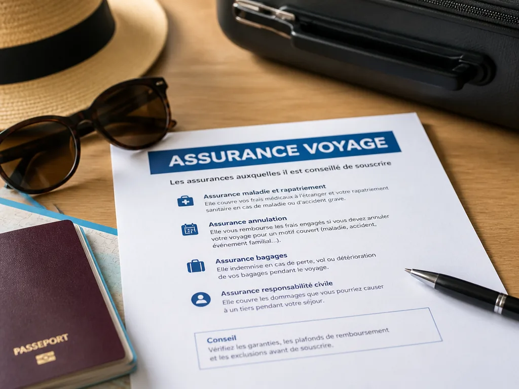Voyage : les assurances auxquelles il est conseillé de souscrire